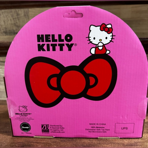 Super Cute kids plate set Hello Kitty 5 Piece Kids Set 100% Melamine - … - Picture 4 of 6